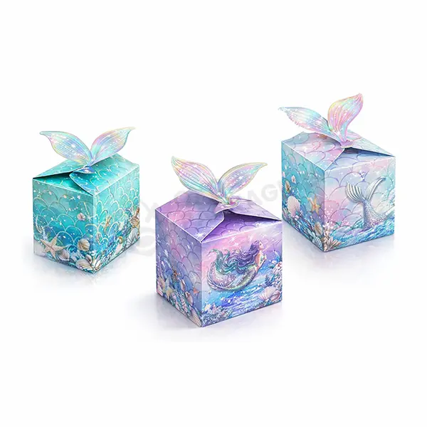 custom mermaid favor boxes