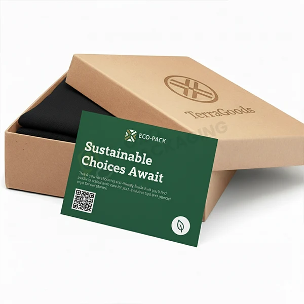 Custom Packaging Insert Cards