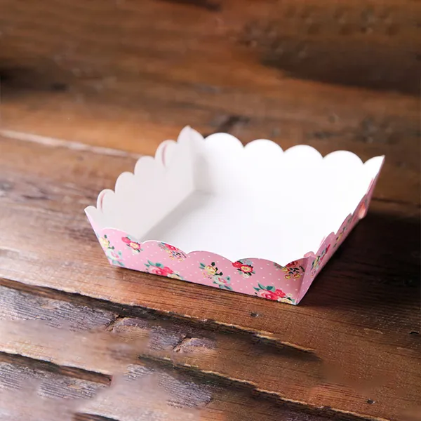 custom paper food trays packaging boxes