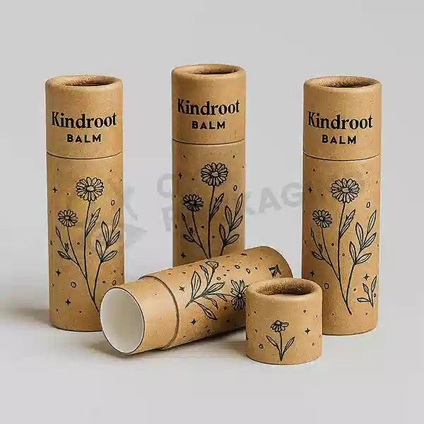 Custom Paperboard Lip Balm Tubes
