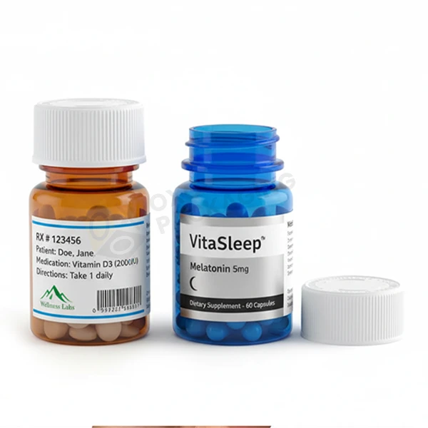 custom pill bottles in bulk