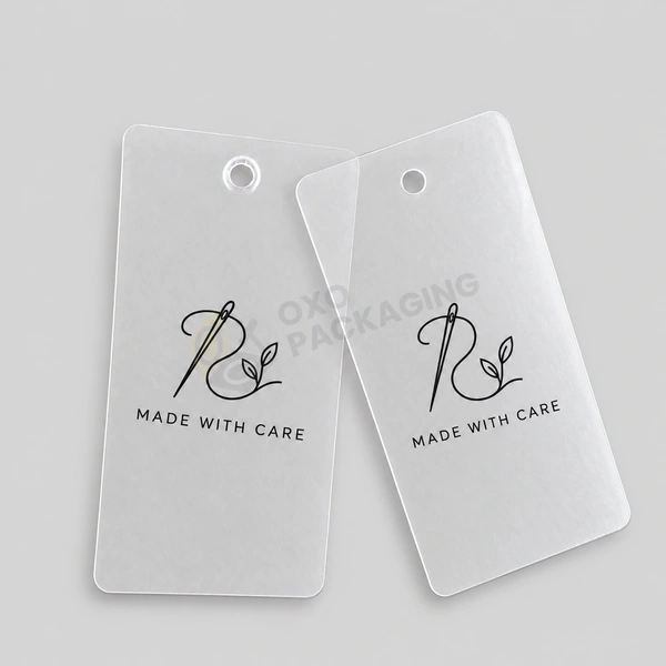 custom Plastic Hang Tags