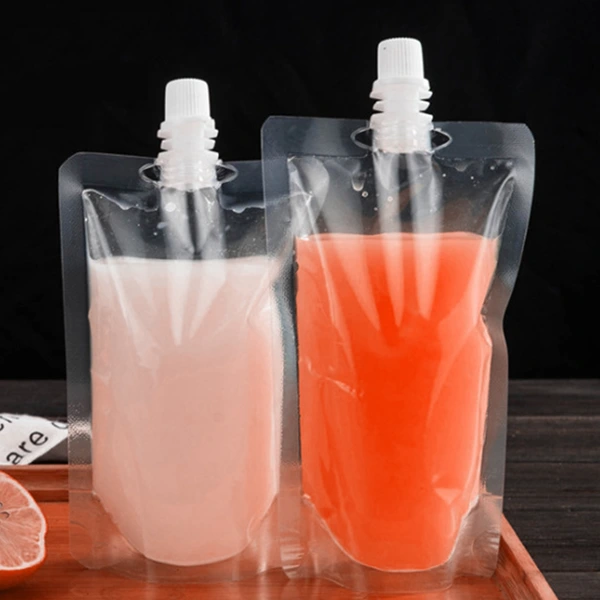 Custom Plastic Pouch with Spout