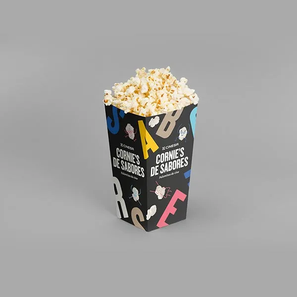 popcorn printed packaging Boxes
