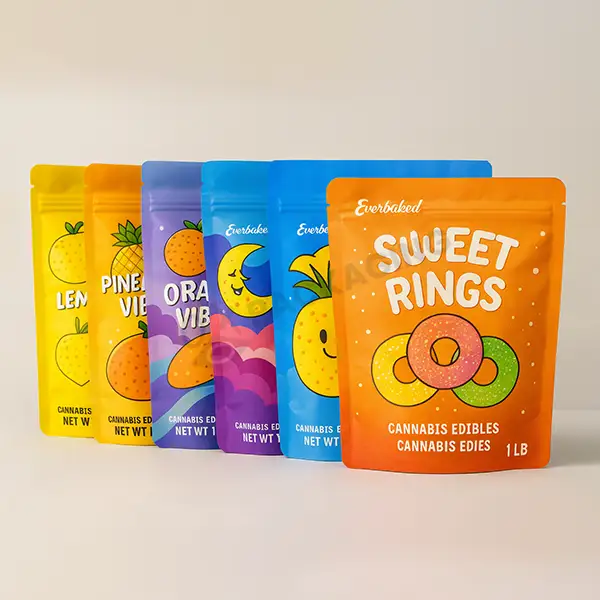 bulk custom 1 Pound Mylar Bags