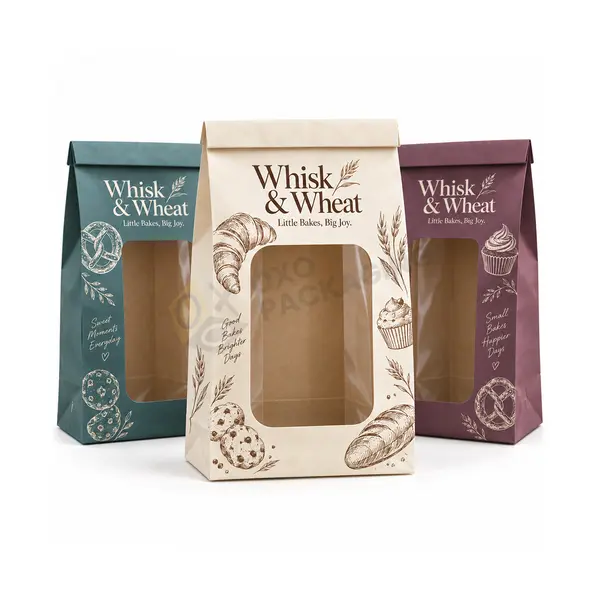 custom printed bakery bags