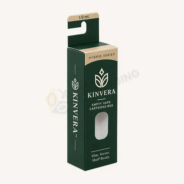 custom printed empty vape cartridge boxes