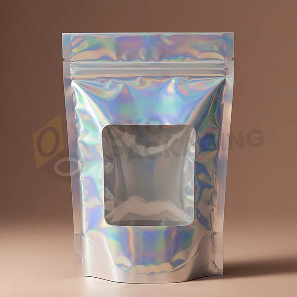 Custom Printed Holographic Mylar Bags