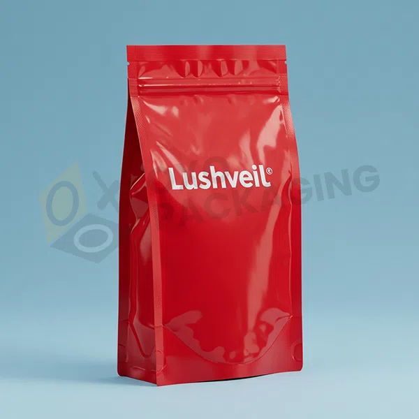 custom Printed red mylar bags