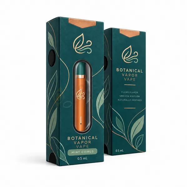 Custom Printed Vape Cartridge Packaging Boxes