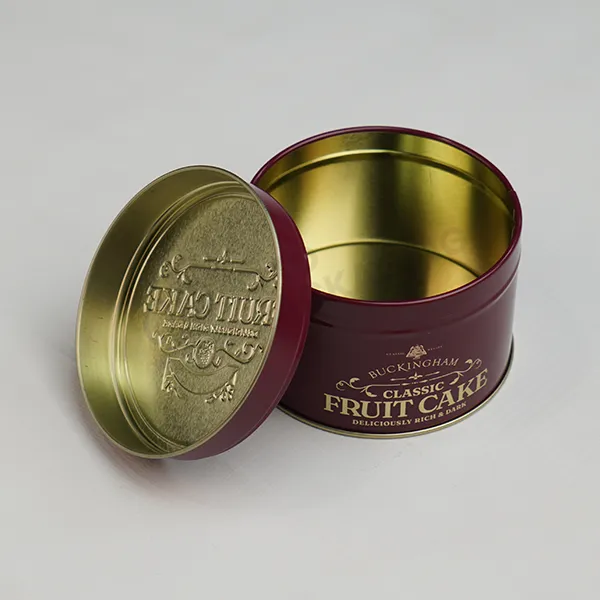 Custom Round Fruit Cake Tin