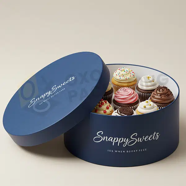 Custom Round Rigid Boxes