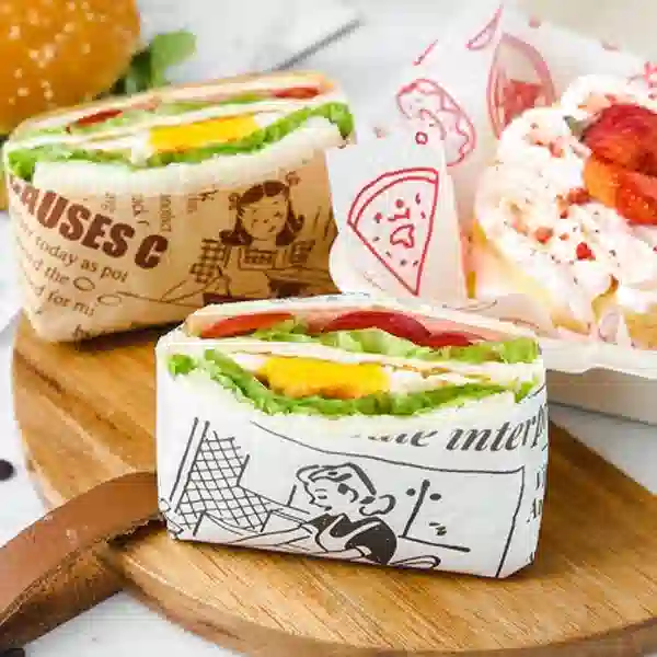 Custom Sandwich Wrap Paper