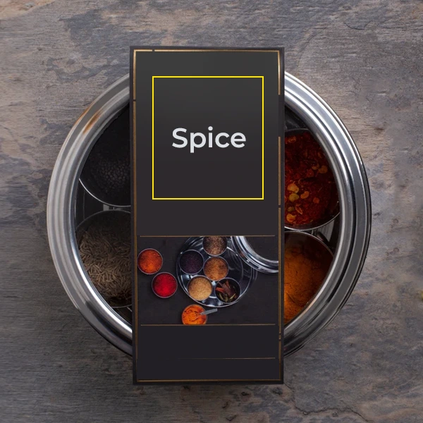 custom spice tin box with logo