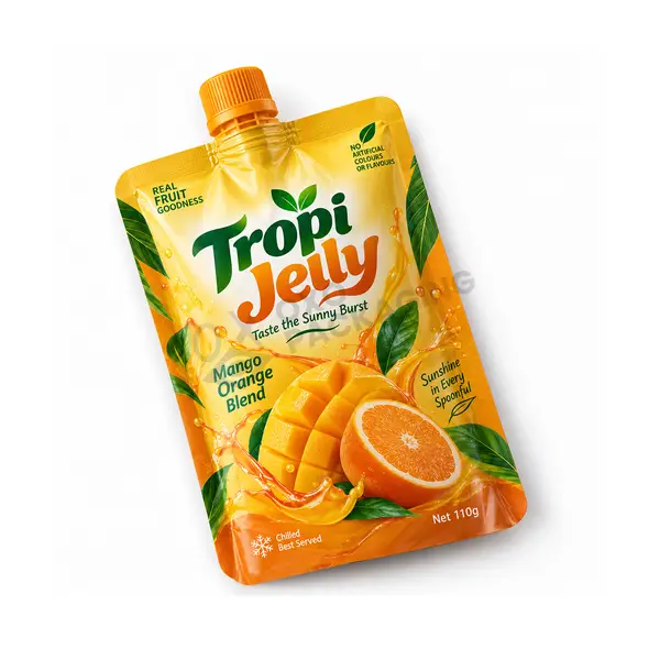Custom Spout Pouch for Jelly