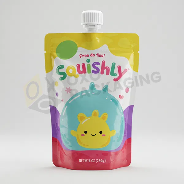 Custom Squeeze Pouch Packaging