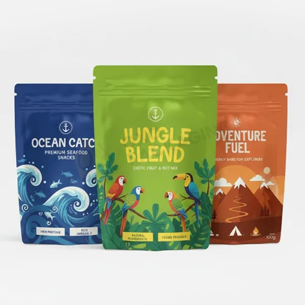 Custom Standup Pouch Wholesale OXO Packaging