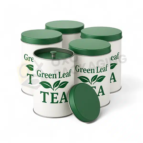 luxury tin canister