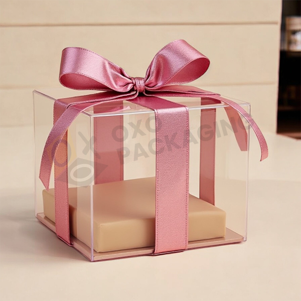 custom transparent gift boxes