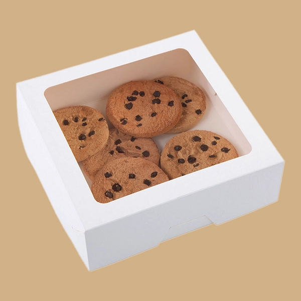 Custom White Cookie Boxes