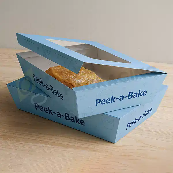 Custom Window Dessert Boxes Wholesale