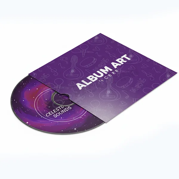 customize cd cover packaging