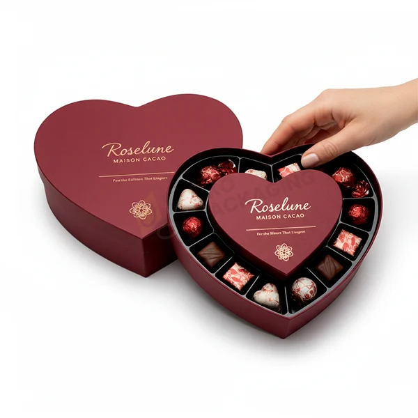 empty chocolate boxes