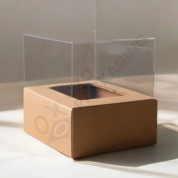 customized clear lid gift boxes