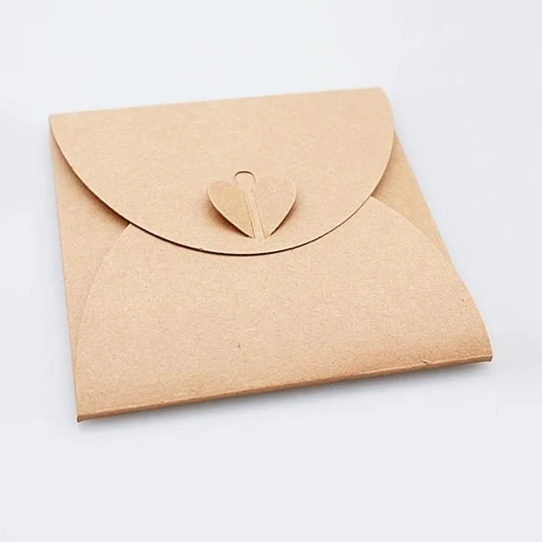 durable envelope with clasp