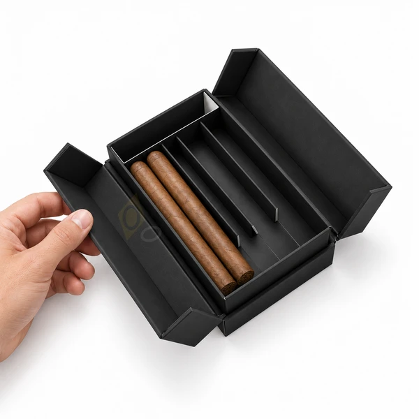 Flip Top Cigar Paper Boxes
