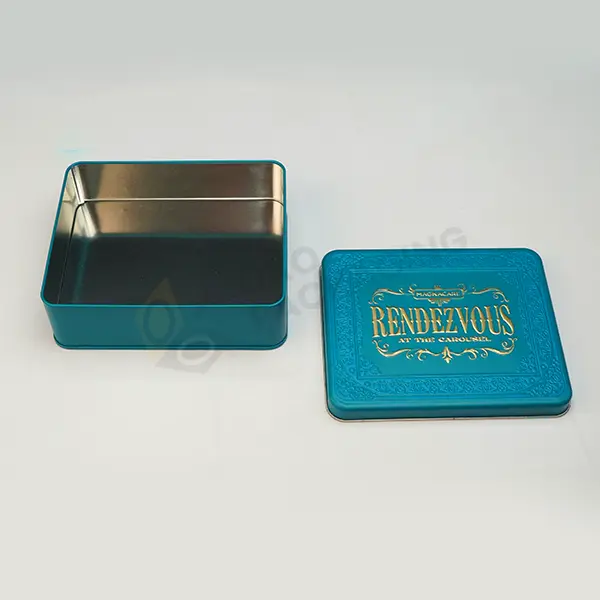 Friction-Fit Tin with Foam Insert Wholesale