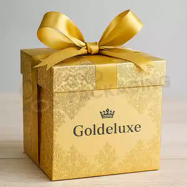 Gold Gift Boxes