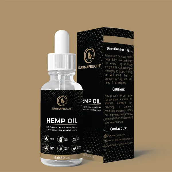 Hemp Oil Packaging