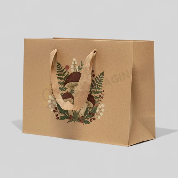 kraft landscape paper bags