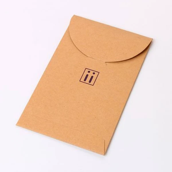 large envelope with clasp