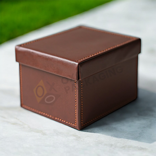 leather packaging boxes