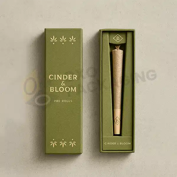 luxury pre-roll window packaging boxes
