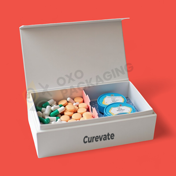 medical box with insert with logo