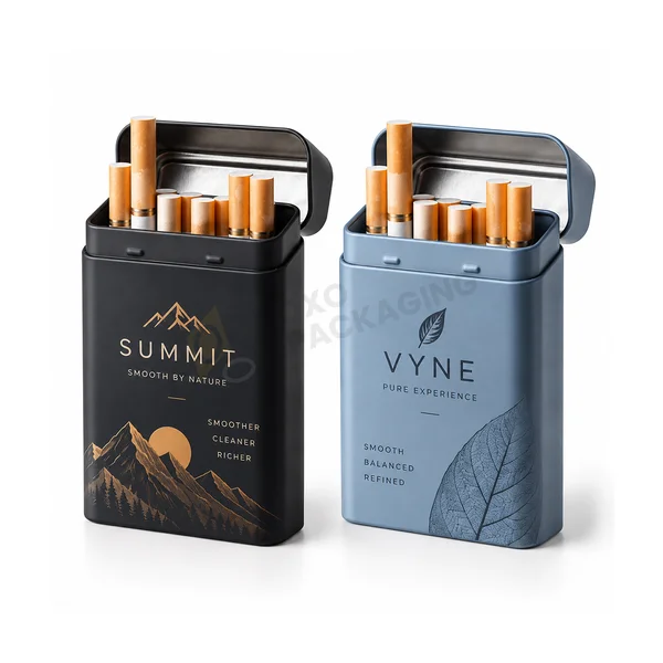 Metal Tin Cigarette Boxes packaging