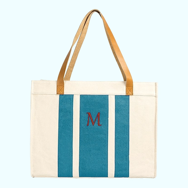 monogrammed tote bag wholesale