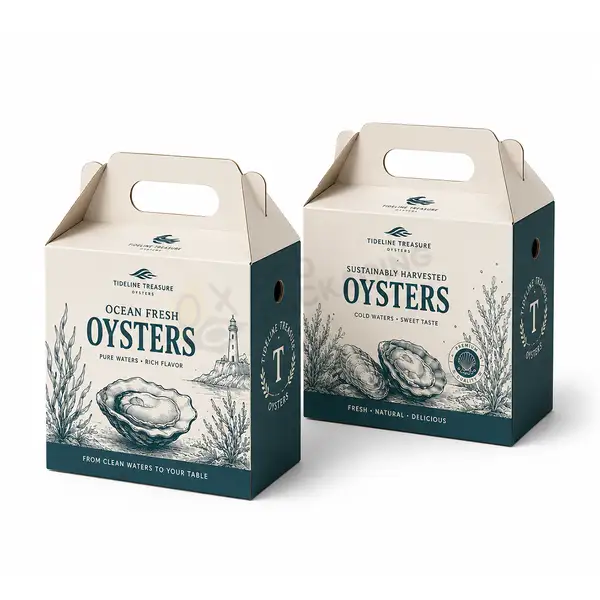 Oyster Pail Boxes Wholesale