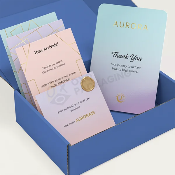 Packaging Insert Cards wholesale