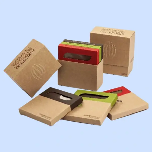 printed Custom Embossed Paper Boxes