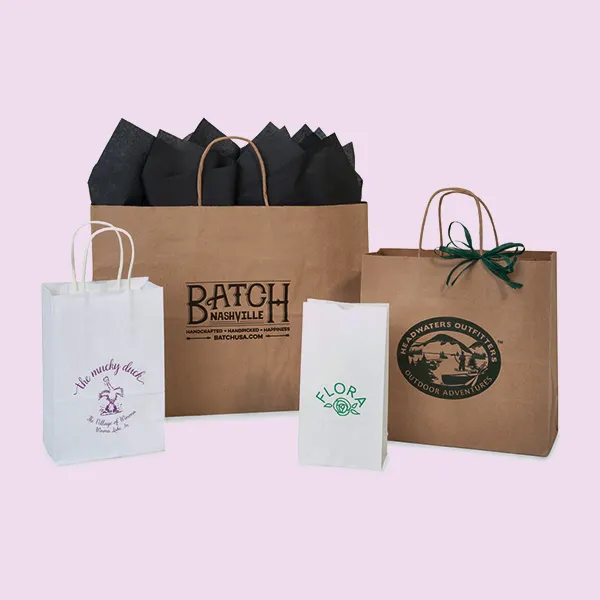 paper shopping packaging bags