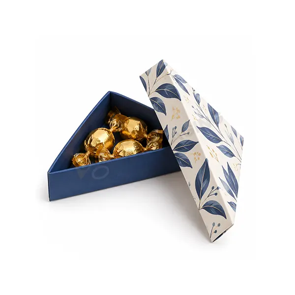 Personalize Triangle Paper Gift Boxes