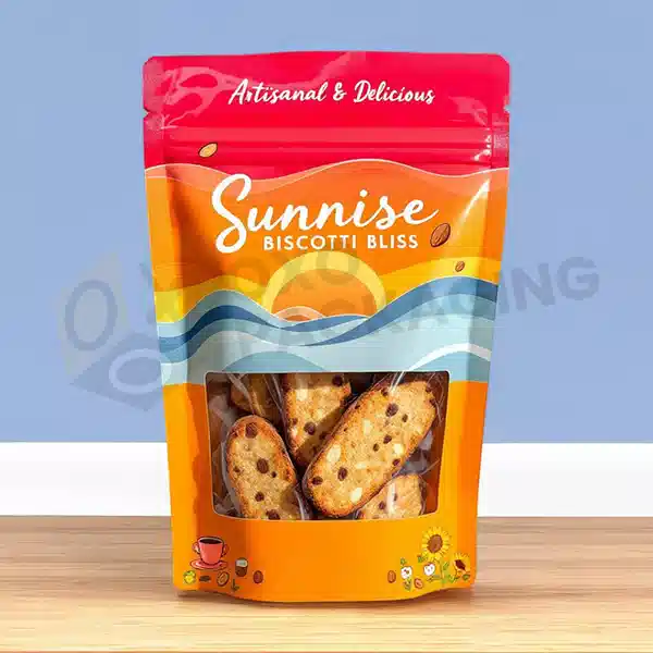 Personalized Biscotti Mylar Bags