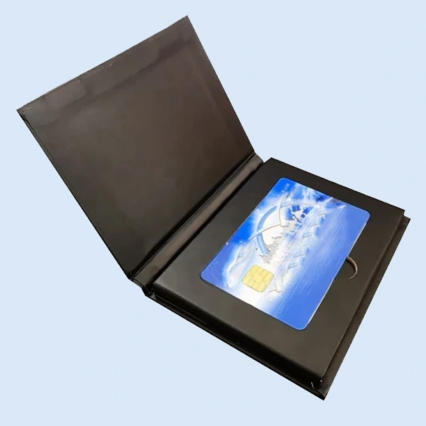 personalized credit card presentation box