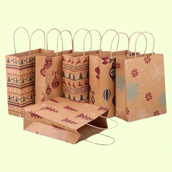 personalized kraft bags bulk