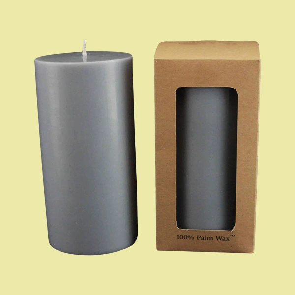 personalized pillar candle packaging