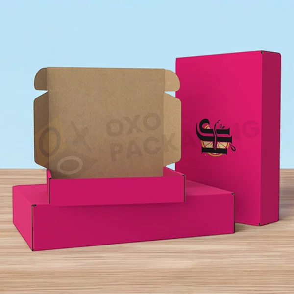 Pink Kraft Boxes